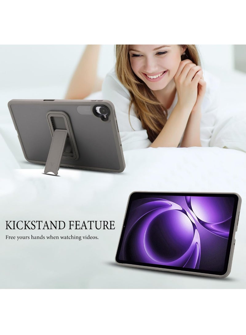 For Xiaomi Pad Mini 8.8 2025 Case, with Stand, Hard PC Shell + Soft TPU, Matte Case Cover, Shock Absorber, No Yellowing - Image 2